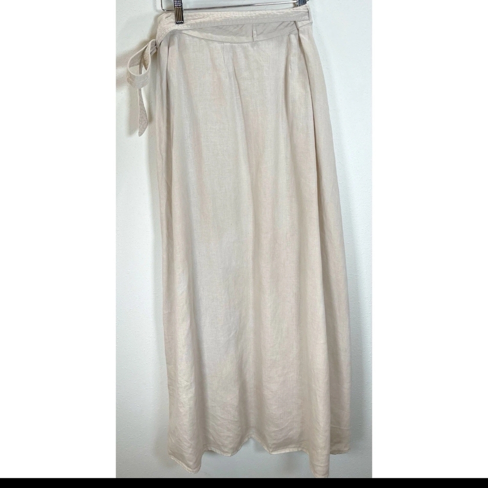 Trina Turk Cream Maxi Skirt